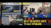 Best Free Beginner  Guns to Max Upgrade | Call of Duty Mobile