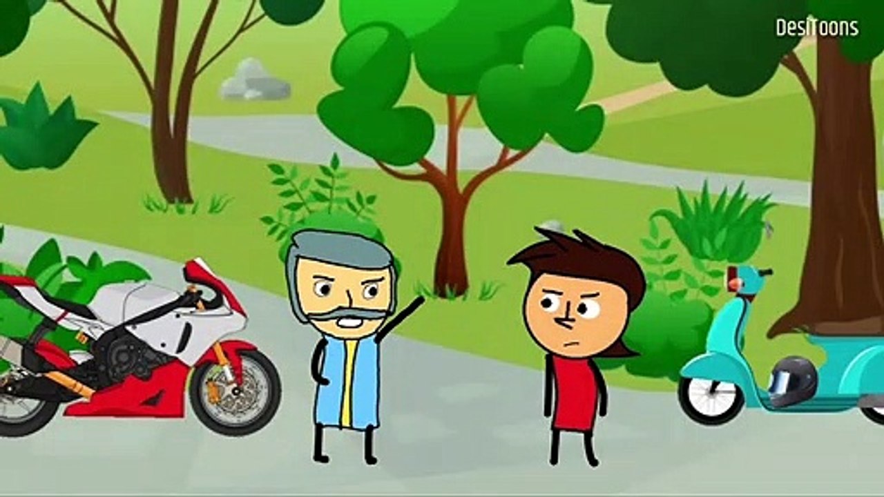 Effects of new traffic rules 2019 | challan katega | Desitoons