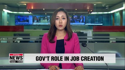 Moon aide says gov't has fundamental obligation to create jobs