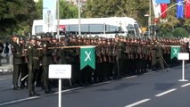 - Cumhuriyet Bayramı askeri tören provası yapıldı