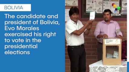 Vote For Democracy: Morales