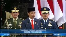 Jokowi Sampaikan Pidato Perdana Usai Dilantik