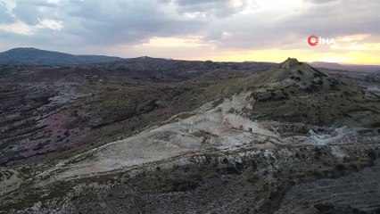 Kapadokya’da 2 bin yıllık Roma mezarları talan edildi