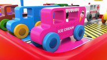 Learn Colors With Toy Transport Truck Carrier Street Vehicles Toys  Toy Cars For Kids