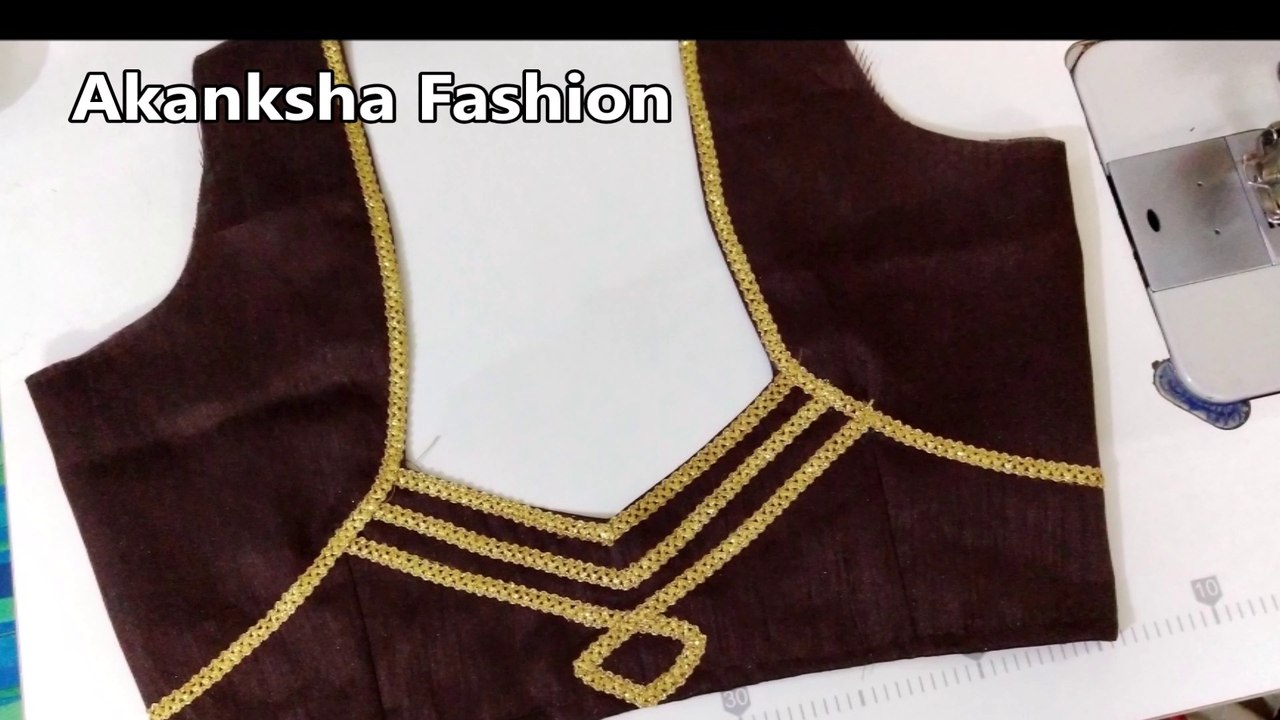 lace blouse design
