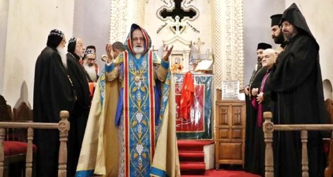 Ruhani liderler, Barış Pınarı Harekatı'na katılan askerlerimiz için dua etti
