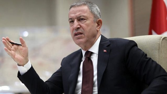 Son Dakika: Bakan Akar kimyasal silah iftiralarına sert çıktı: Envanterimizde bir gram kimyasal silah yok