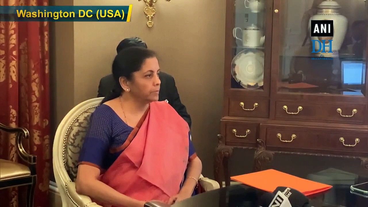 IMF-World Bank Annual Meetings: Discussion focused on causes of global slowdown, says FM Sitharaman