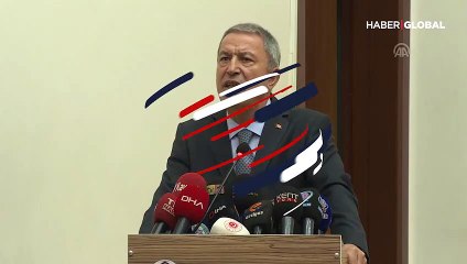 Milli Savunma Bakanı Akar: Envanterimizde bir gram kimyasal silah yok