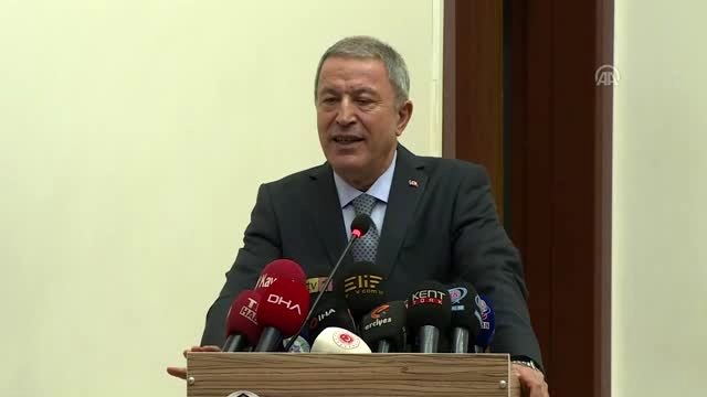Milli Savunma Bakanı Akar: Envanterimizde bir gram kimyasal silah yok