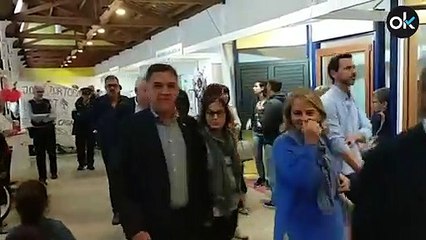 Escrache de los CDR a Artur Mas