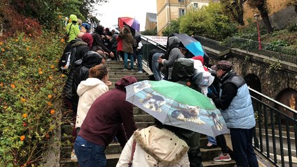 Fabrice a grimpé le tunnel du Mans pendant 24h pour deux bonnes causes