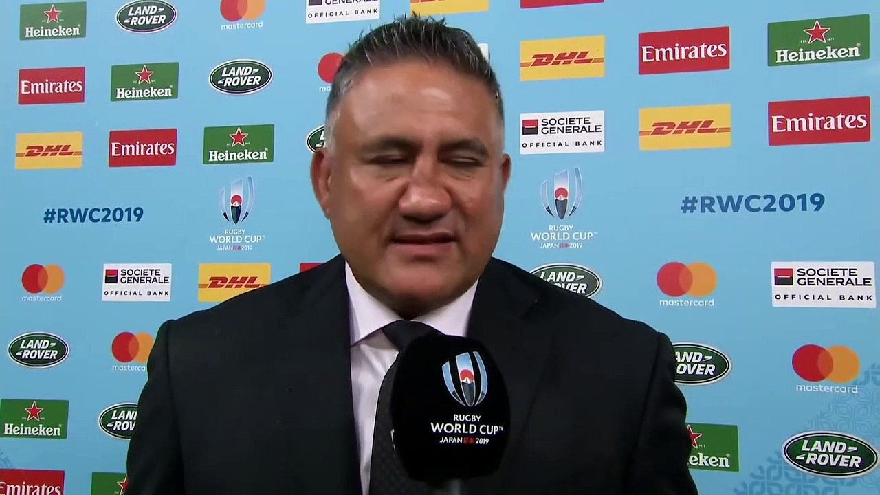 Jamie Joseph discusses Japan's loss to South Africa