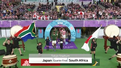 Highlights: Quarter-Finals - Japan v South Africa