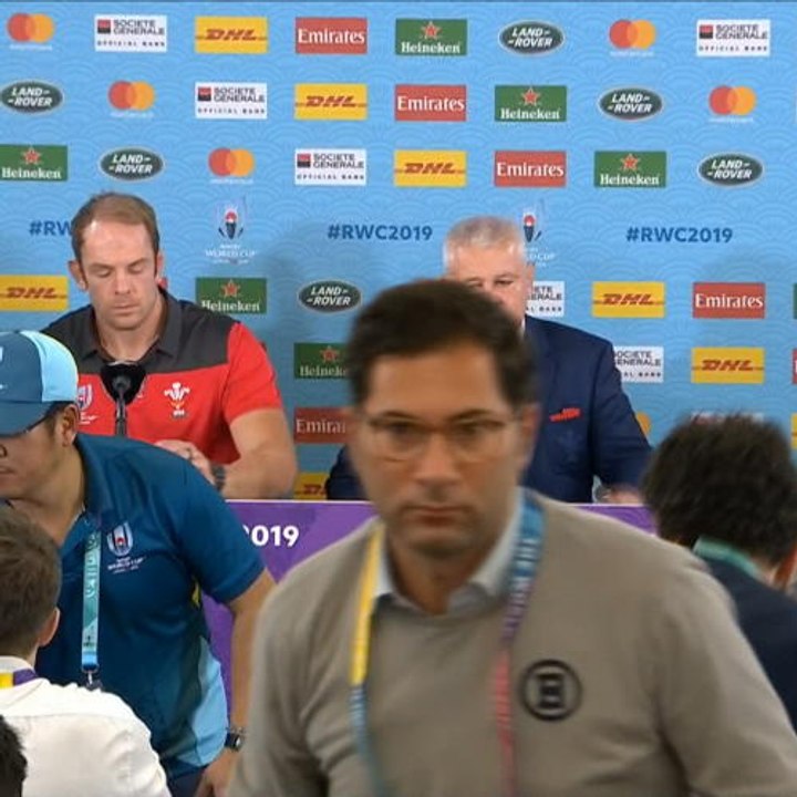 RUGBY: 2019 World Cup: Wales post-match reaction (Gatland, Wyn Jones)