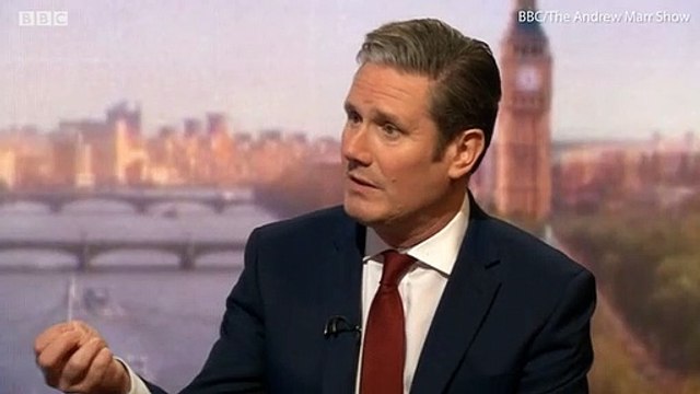 Keir Starmer calls for second referendum on the Brexit deal