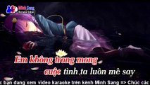 Karaoke - Mong Một Ngày Anh Nhớ Đến Em - Triệu Hồng Ngọc_HD