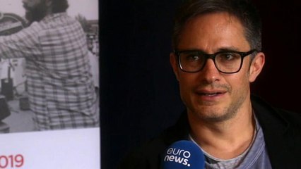 Gael García Bernal no Festival de cinema Lumière