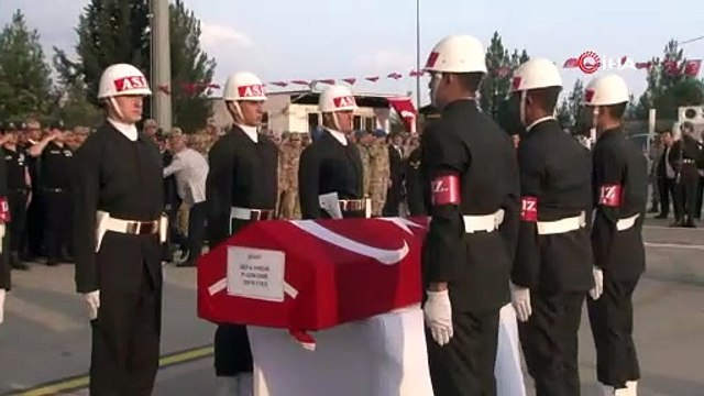 ŞEHİT ONBAŞI MEMLEKETİ TOKAT'A UĞURLANDI