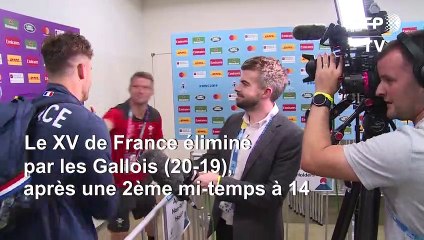 "On peut sortir la tête haute": le XV de France battu par les Gallois, mais fier de son match