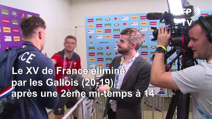 "On peut sortir la tête haute": le XV de France battu par les Gallois, mais fier de son match