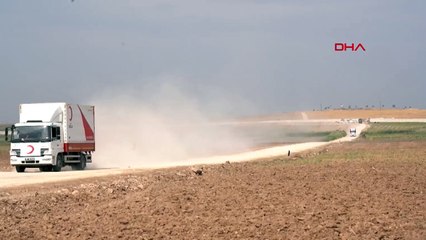 Kızılay’dan Tel Abyad’a insani yardım