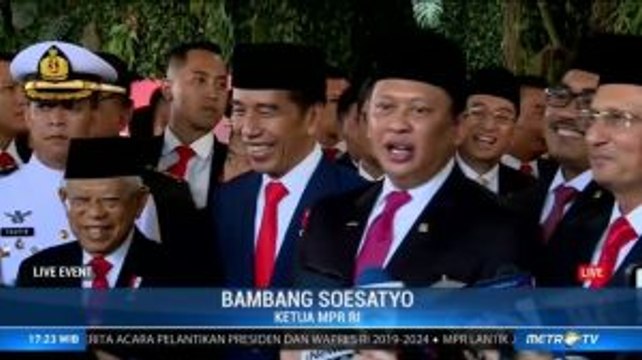 Bamsoet: Hari Ini Ada yang Baru, Abah (Maruf Amin) Pakai Celana