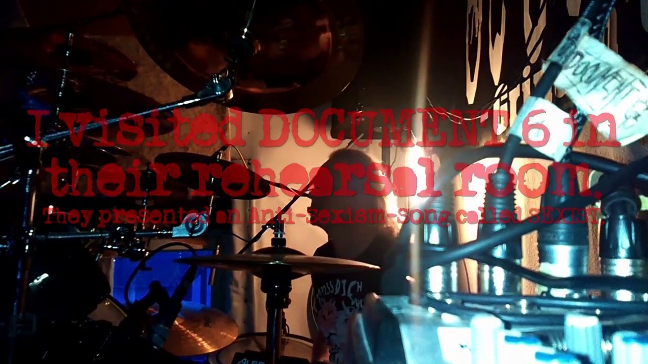 DOCUMENT 6 'Bert Grind visited our rehearsal room August 2018 'Sexist'