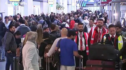 إلغاء عشرات الرحلات بمطارات ألمانية بسبب إضراب طواقم أربع شركات بينها لوفتهانزا