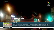 Santiago de Chile amanece militarizado tras intensa represión