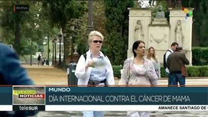 El mundo conmemora el Día Internacional Contra el Cáncer de Mama