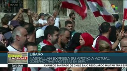 Líder de Hezbolá pise al gobierno libanés cambiar medidas
