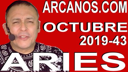 ARIES OCTUBRE 2019 ARCANOS.COM - Horóscopo 20 al 26 de octubre de 2019 - Semana 43