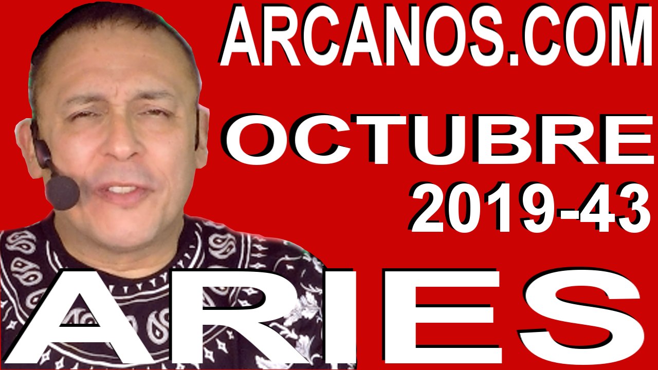 ARIES OCTUBRE 2019 ARCANOS.COM - Horóscopo 20...