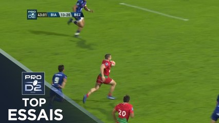 TOP Essais de la J08 – PRO D2 – Saison 2019-2020