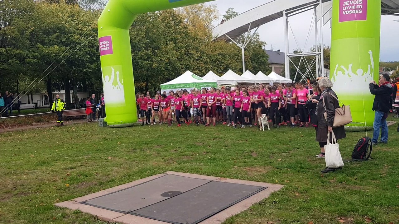 Top départ canon pour la Pink Run
