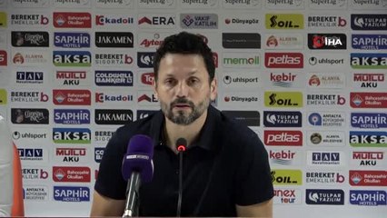 Erol Bulut: "Süper Lig'in lideri olarak devam ediyoruz"