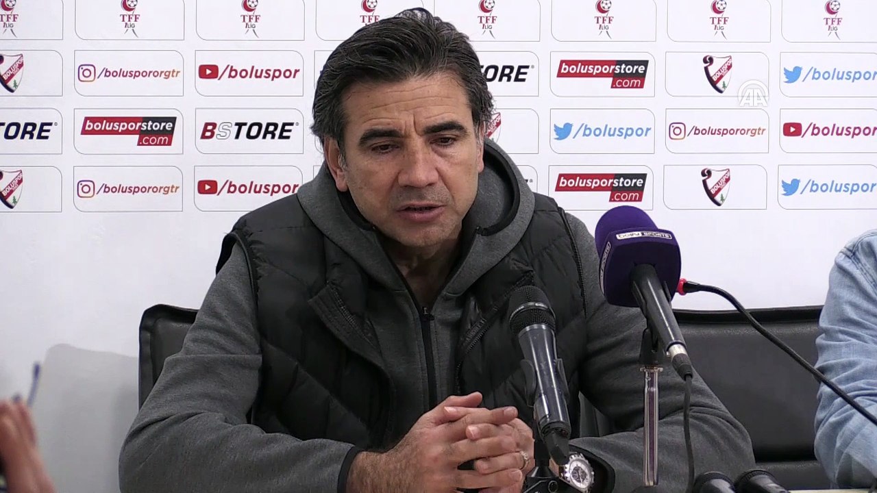 Boluspor-Giresunspor maçının ardından - BOLU