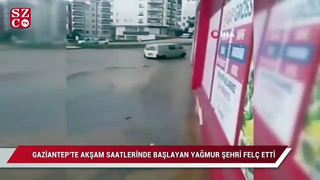 Gaziantep'i sel vurdu