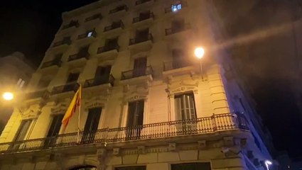 Insultos a Santiago Abascal en Barcelona