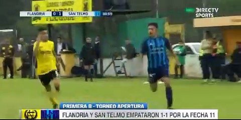 Flandria 1-1 San Telmo - Primera B -Fecha 11