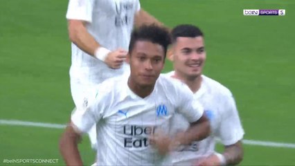 Marseille 1-0 Strasbourg - GOAL: Kamara