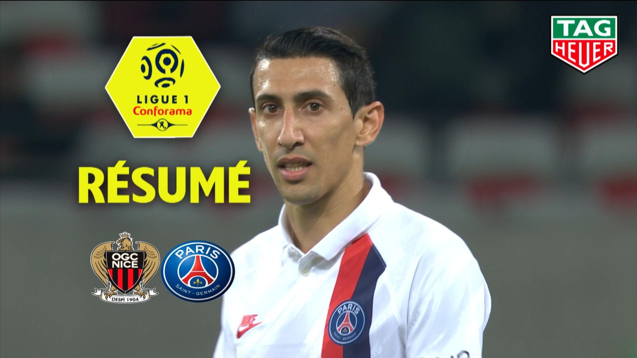 OGC Nice - Paris Saint-Germain (1-4)  - Résumé - (OGCN-PARIS) / 2019-20