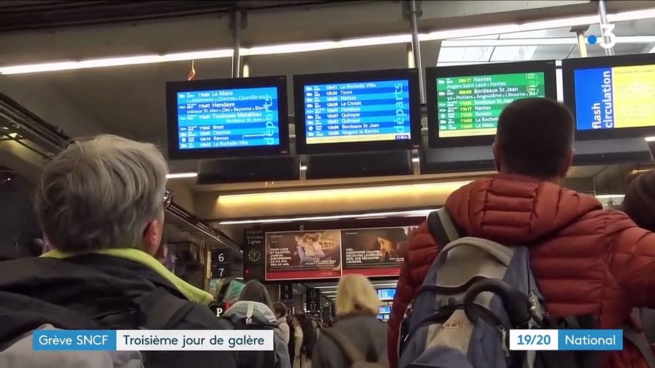 SNCF : troisième jour de galère pour les voyageurs