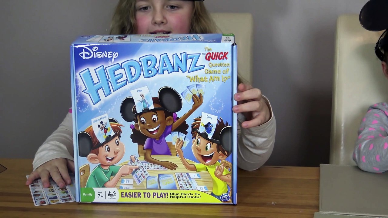 Disney Hedbanz Super  Jogo para Crianças com Frozen, Toy Story, Mickey e Minnie Mouse