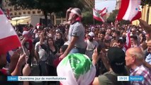 Liban : quatrième jour de manifestations
