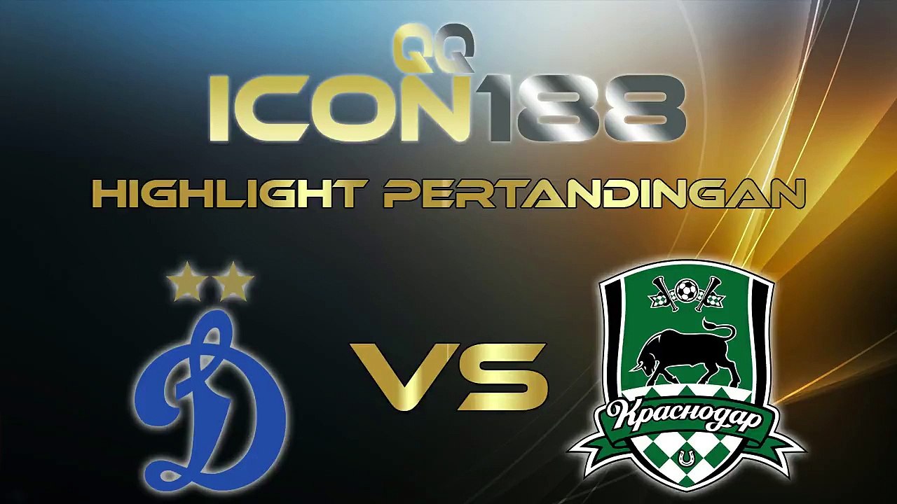 QQICON188 Cuplikan Gol Pertandingan Dynamo Moscow VS Krasnodar 20 Oktober 2019