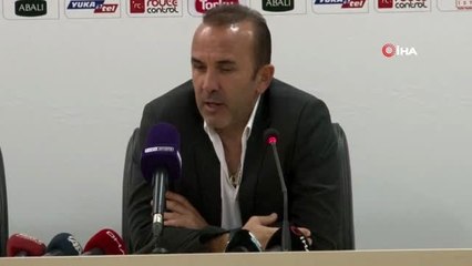 Mehmet Özdilek: "Kolay değil, bu ligin en fazla koşan takımına karşı oynadık"