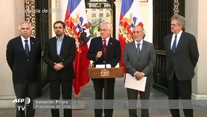 "La democracia tiene la obligación de defenderse", dice presidente chileno