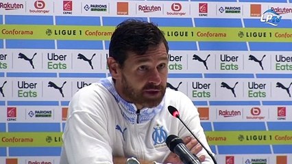 La réaction de Villas-Boas après OM-Strasbourg